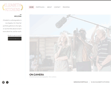 Tablet Screenshot of elizabethkitchens.com
